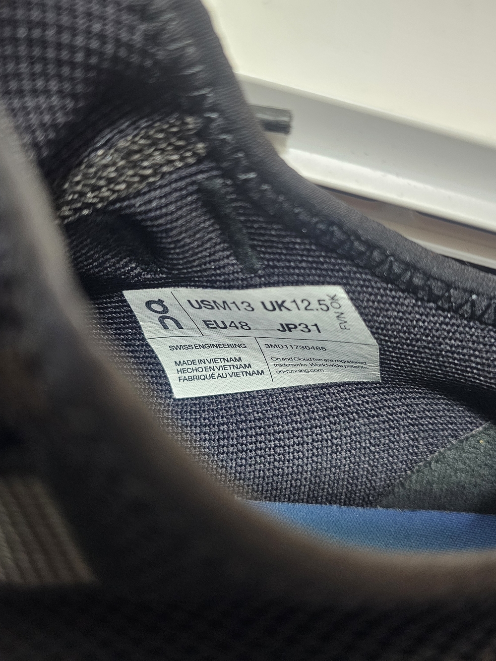 On CloudeasyBlack MeshLaceUp LowTop AthleticSneakers 3MO11730485Size US13 UK12.5 - Picture 3 of 12